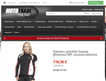 Tablet Screenshot of mototrade.fi